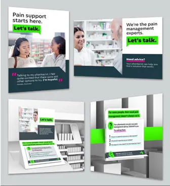 Photo of patient cues from the Haleon Centre for Human Sciences